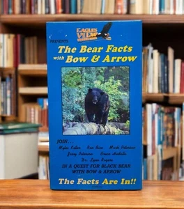 The Bear Facts With Bow & Arrow VHS Tape Vol 1 1990 Eagles View Myles Keller - Picture 1 of 7