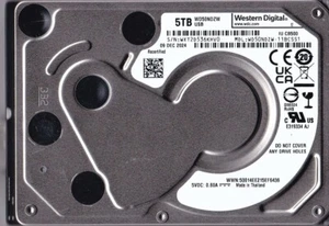 WD50NDZW-11BCSS1 sn: WXT2D5 DEC/2024  5TB 2.5 USB 3.0 Spyglass-3 Western Digital - Afbeelding 1 van 5