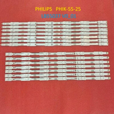 NEW LED BACKLIGHT FOR PHILIPS 55PUT4900/12 55PUT6400/12 TPT550J1-QVN03.U LB55037 - Image 1 of 4