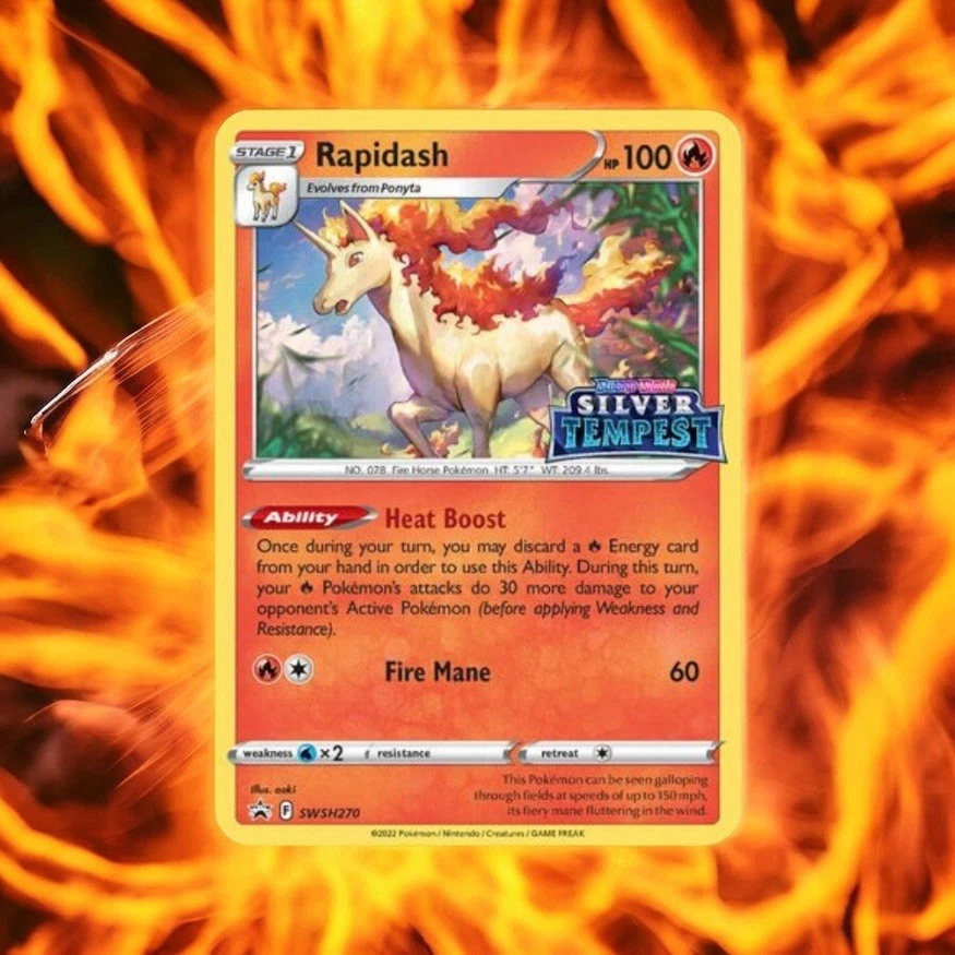 Rapidash - (Prerelease) SWSH270 SWSH: Sword & Shield Promo Cards Holo - Stamp - Image 1 of 1