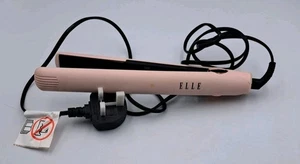 Plancha de pelo ELLE suave al tacto acabado mate rosa 30w - Imagen 1 de 7