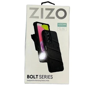 Zizo Bolt Galaxy A03s Rugged Holster Belt Clip Phone Case And Tempered Glass - Picture 1 of 9