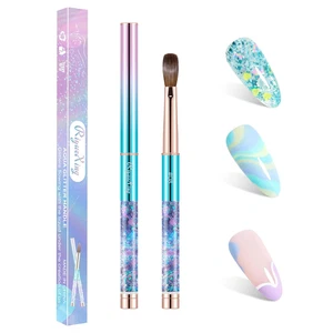 Pincel Unas Acrilico 100 Kolinsky Talla 08 Profesional Azul para Acrilico Hágalo Usted Mismo - Imagen 1 de 12