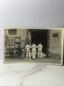 Vintage Photo Uniformed Employees Tampico Mexico Occupational Working Life - Picture 1 of 4