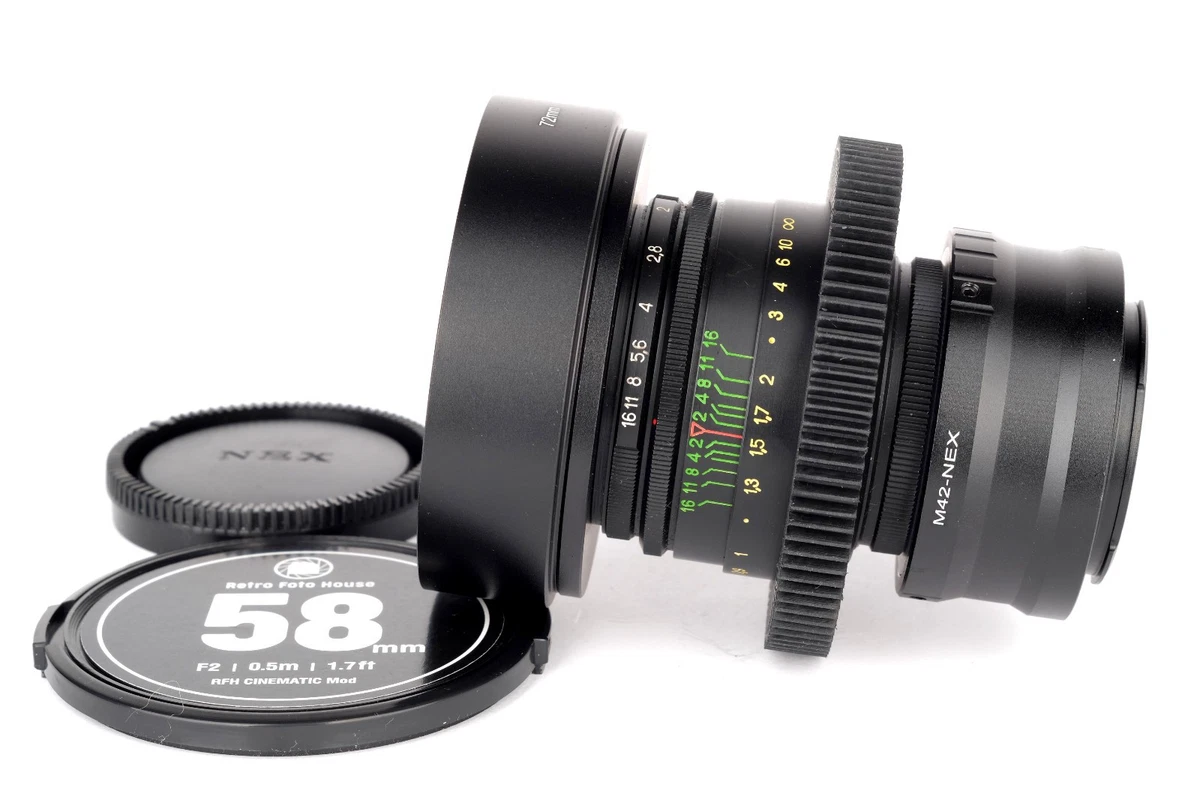 Helios 44-2 58mm F2 YASHICA FFT セット美品 ⭐ HELIOS 44-2 f2/58mm - Professionally serviced and tested - Made