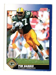 1991 Score #30 Tim Harris Green Bay Packers - Picture 1 of 2
