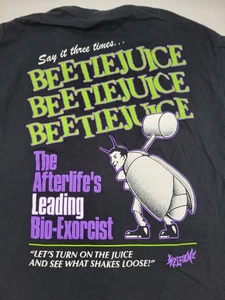 Welcome Skateboards x Beetlejuice Bio Exorcist T-shirt + Free Beenie - Picture 1 of 9