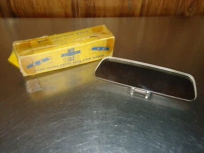 New NOS GM Accessory Guide Glare Proof Rearview Mirror 989376 Olds F85 1961 1962 - Image 1 of 4