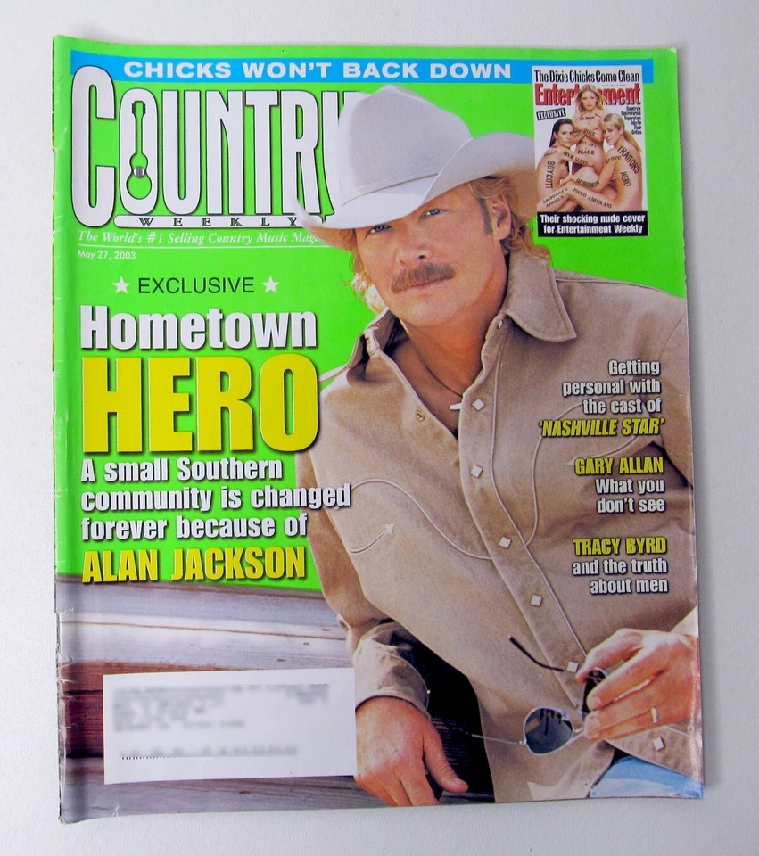 Vintage Country Weekly Magazine | May 27, 2003 | Alan Jackson Cover | Music News Foto 1 de 1
