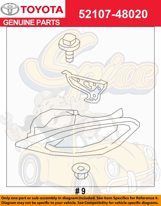 Extensión, parachoques trasero genuino Toyota Lexus RX350 RX450h, LH 52107-48020 Foto 1 de 3