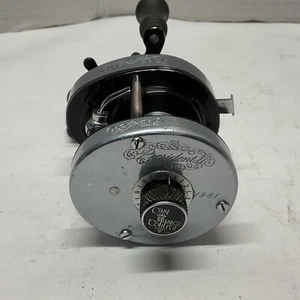 Vintage Shakespeare President II 1981 Fishing Reel Baitcasting Chrome Model DC - Picture 1 of 8