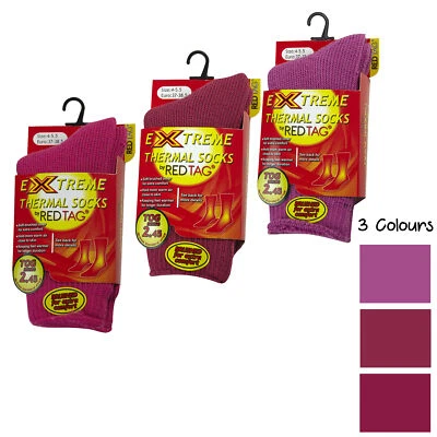 Calcetines al tobillo térmicos ultra cálidos para niños niñas 2,45 tog invierno talla 4-5,5 9-12 12,5-3 Foto 1 de 2