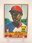 Jim Rice 1976 Topps #340 Boston Red Sox EX #1 Used