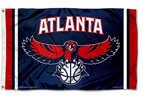 Atlanta Hawks Flag 3x5ft Banner Polyester basketball World Champions hawks001 Cover
