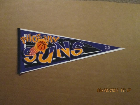 NBA Phoenix Suns Vintage Circa 1995 Wincraft Team Logo Basketball Pennant #7 Cover