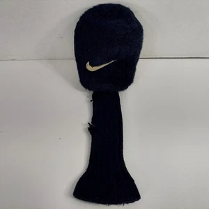 NIKE Golf Club Driver Wood Head Cover OEM Plush Blue - Picture 1 of 3