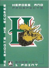 2006-07 ITG Heroes and prospects Halifax Mooseheads He Shoot He Score QMJHL