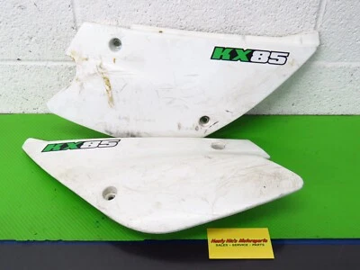 98-02 Kawasaki KX80 KX85 KX100 matrículas traseras izquierda derecha 36001-1584-6F Foto 1 de 4