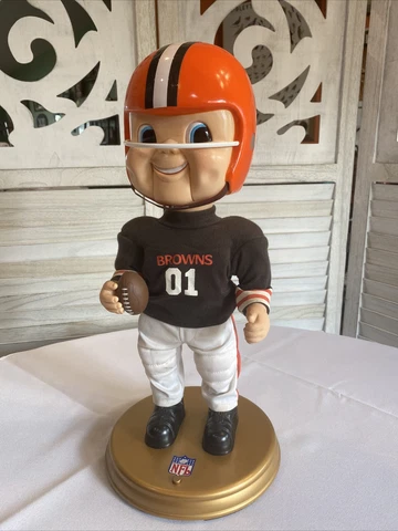 Cleveland Browns Vintage Dancing and Singing Monday Night Football Theme Figure Cover