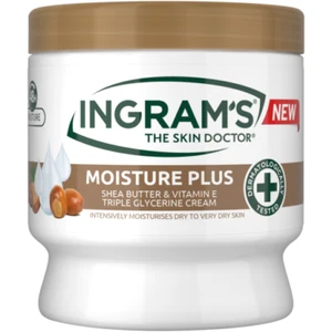Kampfercreme Sheabutter & Vitamin E Triple Glycerin Creme (Ingram’s) 450g - Bild 1 von 2