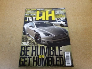 HEAVY HITTERS magazine #17 2010 exotic cars custom wheels Aston Ferrari money - Picture 1 of 7