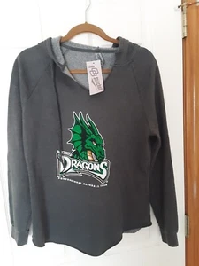 Women's Dayton Dragons Gray Hooded Sweatshirt MiLB Minor League Reds -Size Small - Picture 1 of 4