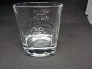 Jack Daniels Old No.7 Whiskyglas Old Fashioned Square Rocks Glas mit Zitat  - Bild 1 von 4