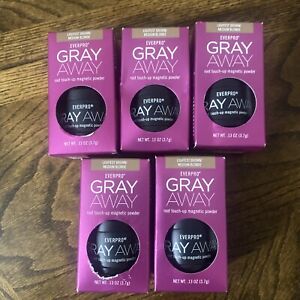 5 EVERPRO GRAY AWAY Root Touch-Up Magnetic Powder LIGHTEST BROWN/MEDIUM BLONDE