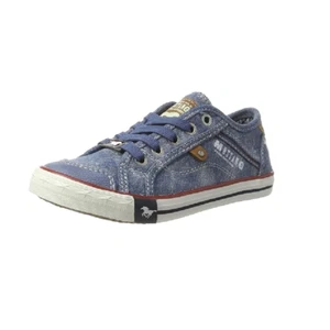 MUSTANG 5803-314-8 UNISEX Kinder Schuhe Sneaker Mädchen Jungen Slipper Blau - Bild 1 von 4