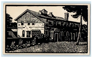 c1910s "The Barn" Pendle Hill Lancashire, England EN Unposted Antique Postcard - Picture 1 of 4