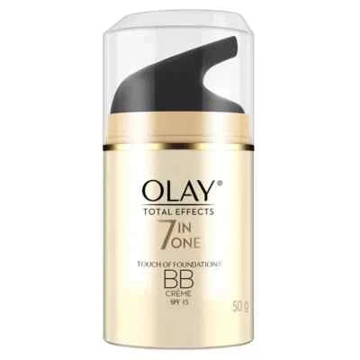 Olay Total Effects 7 in One Touch Of Foundation SPF 15+ 50g FREE SHIPPING - Image 1 of 4