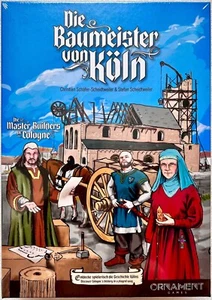 The Builders of Cologne Ornament Games Family Game History Game Board Game - Picture 1 of 12