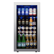 Ca'Lefort Beverage Cooler Refrigerator 120 Cans Capacity Mini Bar Fridge 