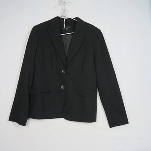 Saba Womens Blazer Jacket 12(AU) or Medium Black Collared Formal Office - Picture 1 of 10