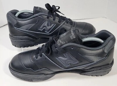 New Balance 550 Triple Black Sneakers Men's US 10 BB550BBB Basketball Training - Image 1 of 4