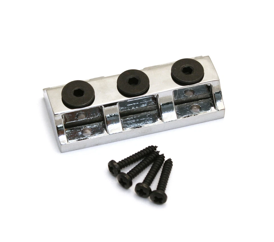 Chrome Kahler Style Locking Guitar Nut Base Only 645208004568