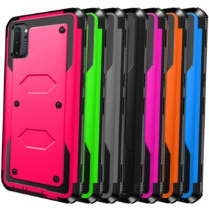 Custodia ibrida robusta antiurto per Samsung Galaxy Note 10 Plus 5G Note 9 - Foto 1 di 19