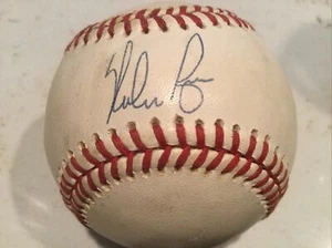 Nolan Ryan Autographed Baseball—Beckett Sticker #BQ32132 - Picture 1 of 5