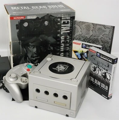 Gamecube METAL GEAR SOLID Console System Boxed DOL-001 JP For Japan Game CD - Image 1 of 4