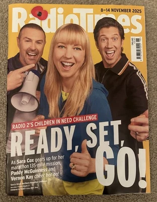 Radio Times 8th-14th November 2025 8-14/11/25 Children In Need 2025  - Image 1 of 2