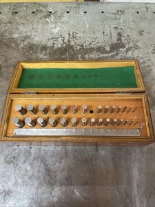 1/16”-1/2” Pin Plug Gage Set Fraction Pin Gage Set - Picture 1 of 3
