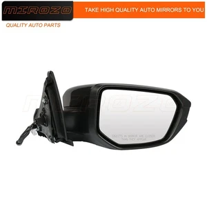 MIROZO For 2016-2018 HONDA CIVIC RH Side Mirror Foldaway Power Adjustment Black - Picture 1 of 12