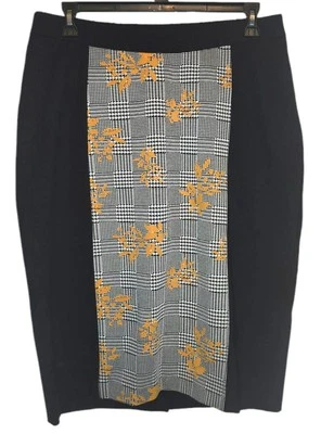 Falda elástica Catherines Black Label negra multicolor talla 0X Foto 1 de 3