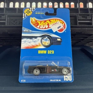 Hot Wheels Blue Card Collector #150 BMW 323 in Black w/ Ultra Hot Wheels - Picture 1 of 4