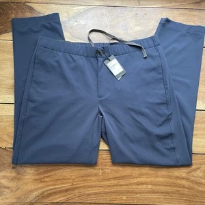 Bonobos Performance Stretch Chino Drawstring Pants Navy Mens Size S Regular $98 - Picture 1 of 9