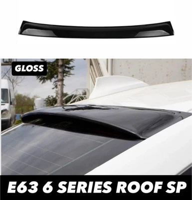 Alerón de techo BMW SERIE 6 E63 ventana protector labial ala de techo 2003-2010 - Imagen 1 de 4