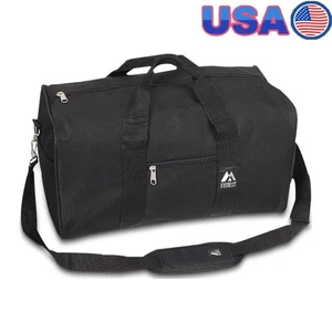 Unisex 18in Basic Gear Duffel Bag Gym Travel Storage W/ Adjustable Strap New - Picture 1 of 3
