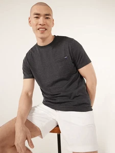Nueva con etiquetas Camiseta Chubbies Para Hombres Desteñida Negra Bolsillo Talla XXL - Imagen 1 de 3
