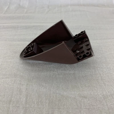 Lego Parte 87616 Fuselaje de Avión Curvo Sección de Popa 6x10 Marrón Oscuro Set 3817 Foto 1 de 4