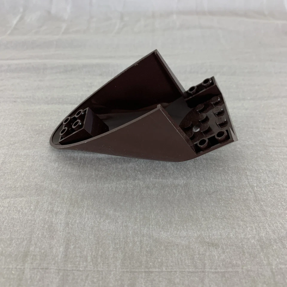 Lego Parte 87616 Fuselaje de Avión Curvo Sección de Popa 6x10 Marrón Oscuro Set 3817 Foto 1 de 4